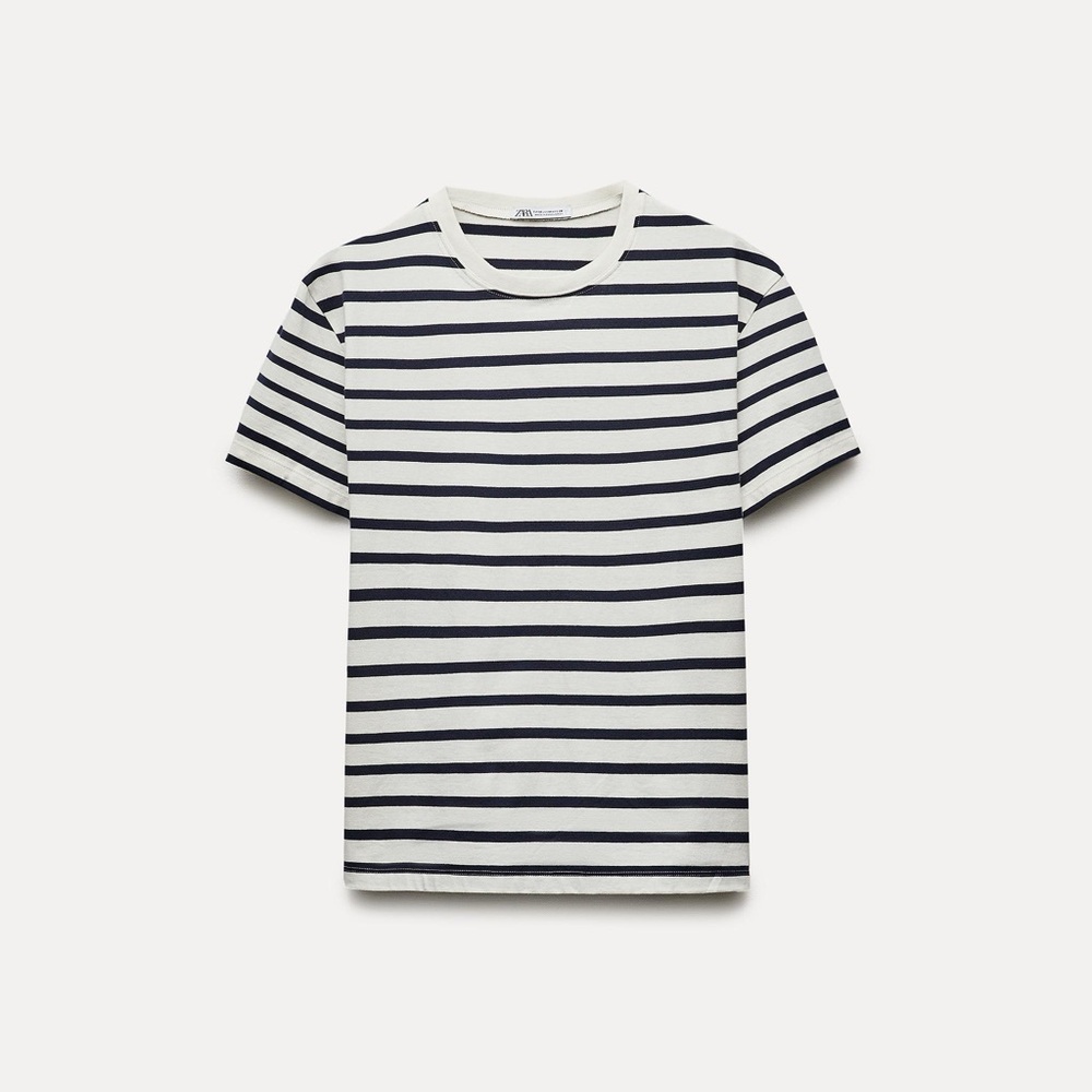 Zara stripped t shirt